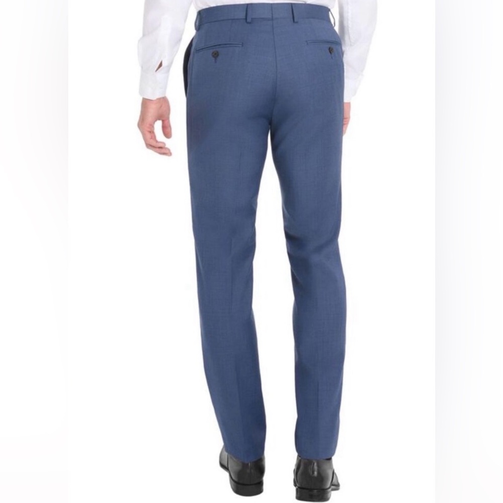 Michael Kors Men's Elegant Navy Dress Pants - Picture 3 of 16